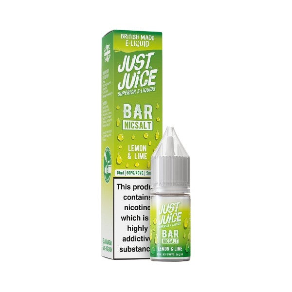 Just Juice Bar Range Nic Salt
