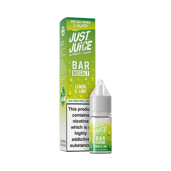 Just Juice Bar Range Nic Salt