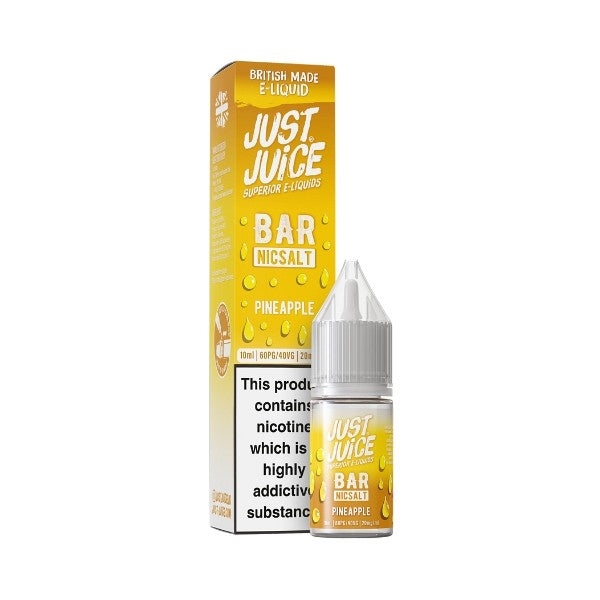 Just Juice Bar Range Nic Salt