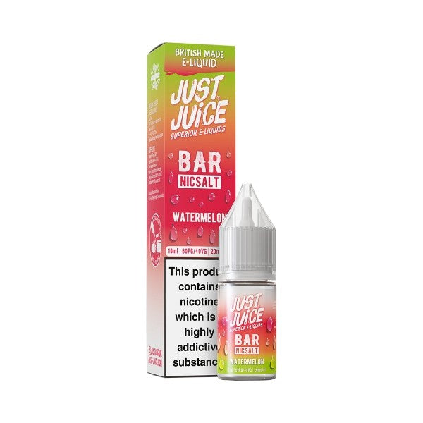 Just Juice Bar Range Nic Salt