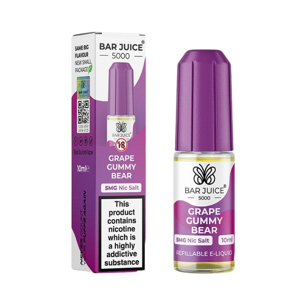 Bar Juice 5000 - Nic Salt 5mg & 10mg - 4 for £10 Offer