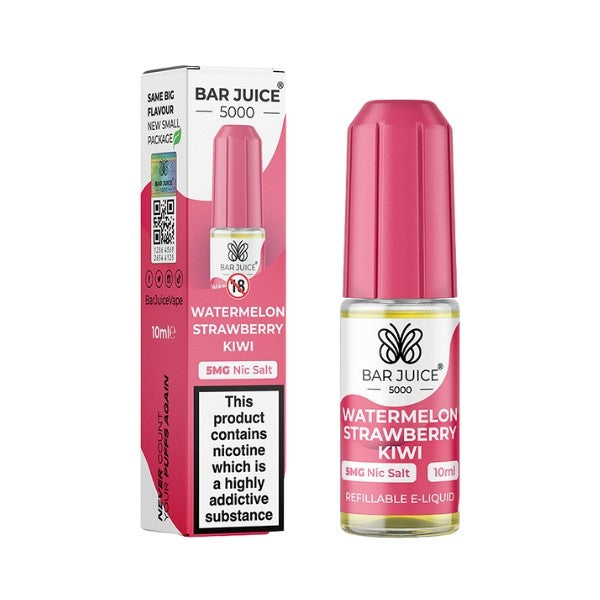 Bar Juice 5000 - Nic Salt 5mg & 10mg - 4 for £10 Offer