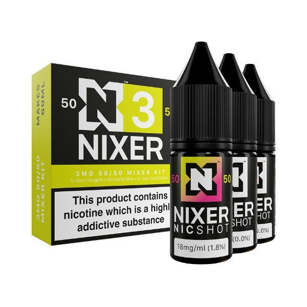 Nixer Nic Shot 50/50 Freebase Shot