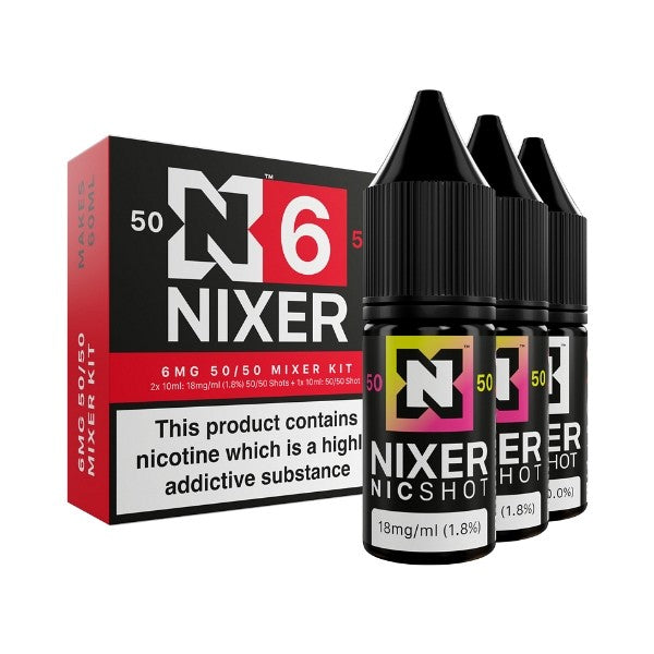 Nixer Nic Shot 50/50 Freebase Shot