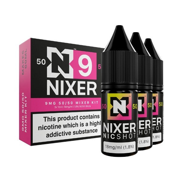 Nixer Nic Shot 50/50 Freebase Shot
