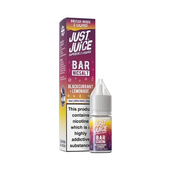 Just Juice Bar Nic Salt