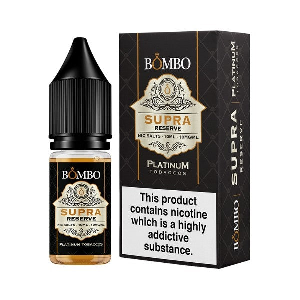 Bombo Platinum Tobaccos - Nic Salt - 4 for £10 Offer