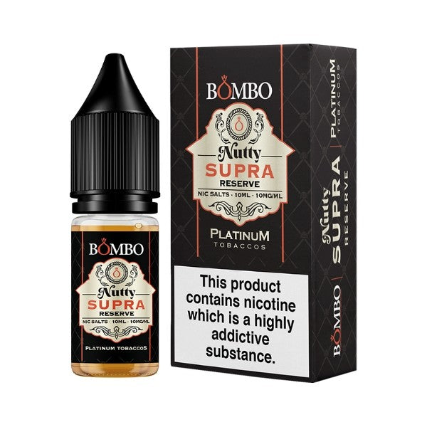 Bombo Platinum Tobaccos - Nic Salt - 4 for £10 Offer