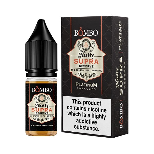 Bombo Platinum Tobaccos - Nic Salt - 4 for £10 Offer