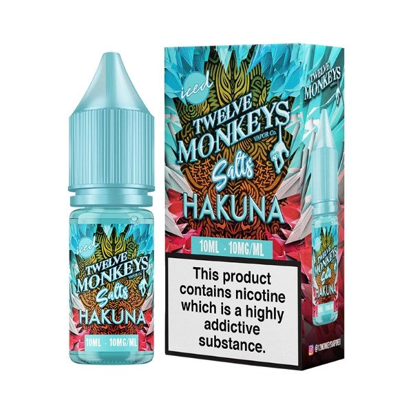 Twelve Monkeys Ice Age - Nic Salt 10mg & 20mg