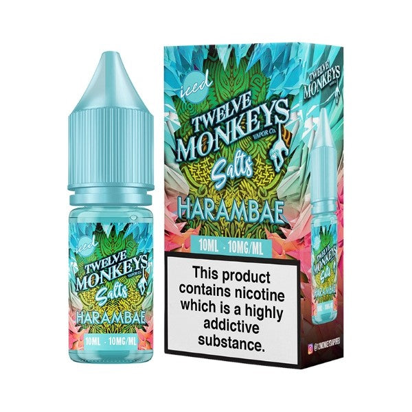 Twelve Monkeys Ice Age - Nic Salt 10mg & 20mg