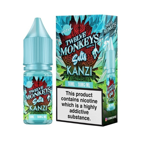 Twelve Monkeys Ice Age - Nic Salt 10mg & 20mg