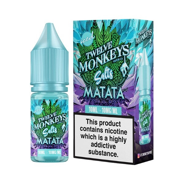 Twelve Monkeys Ice Age - Nic Salt 10mg & 20mg