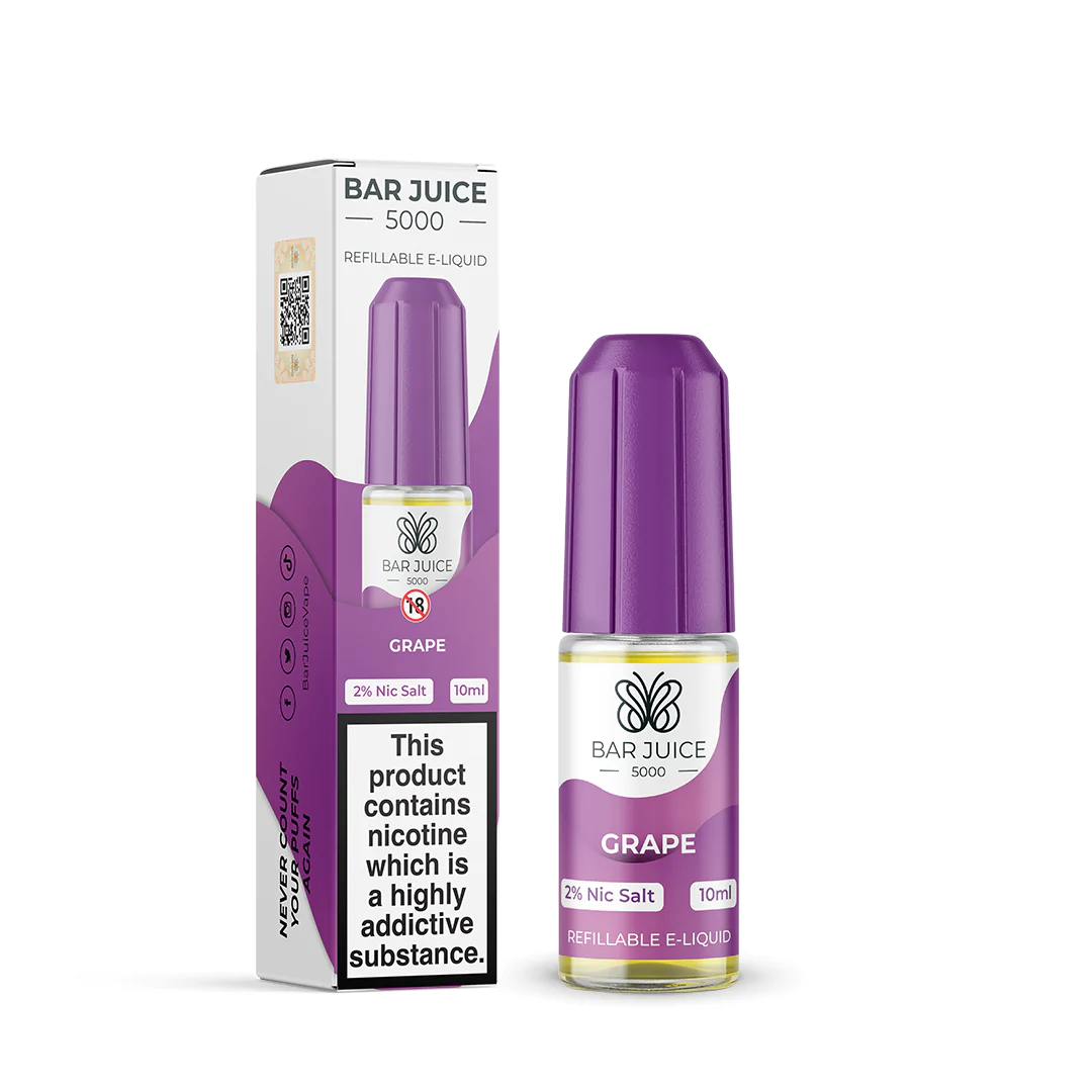 Bar Juice 5000 - Nic Salt 15mg & 20mg - 4 for £10 Offer