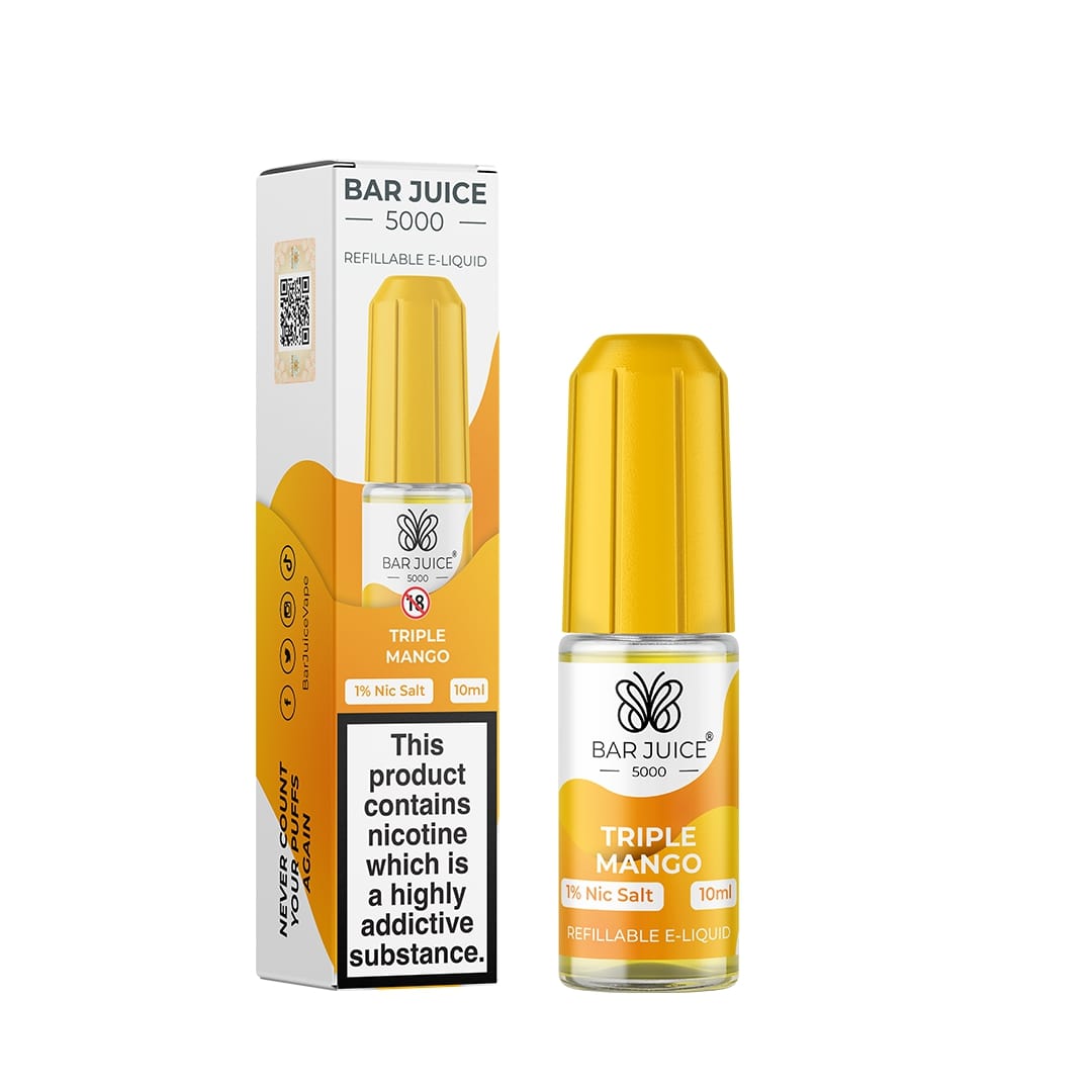 Bar Juice 5000 - Nic Salt 5mg & 10mg - 4 for £10 Offer