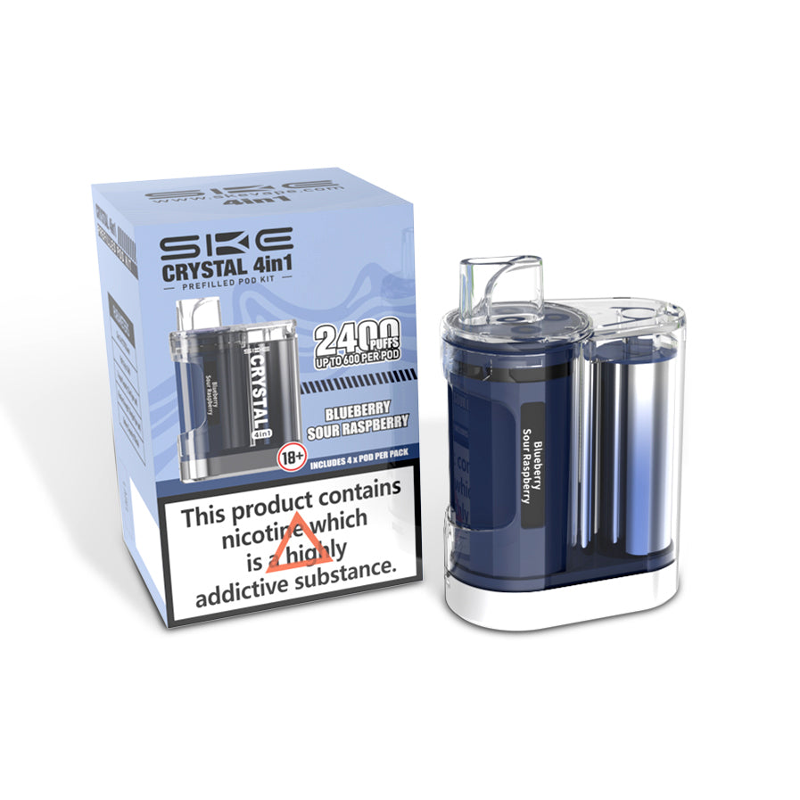 SKE CRYSTAL 4in1 2400 Pre Filled Pod Kit