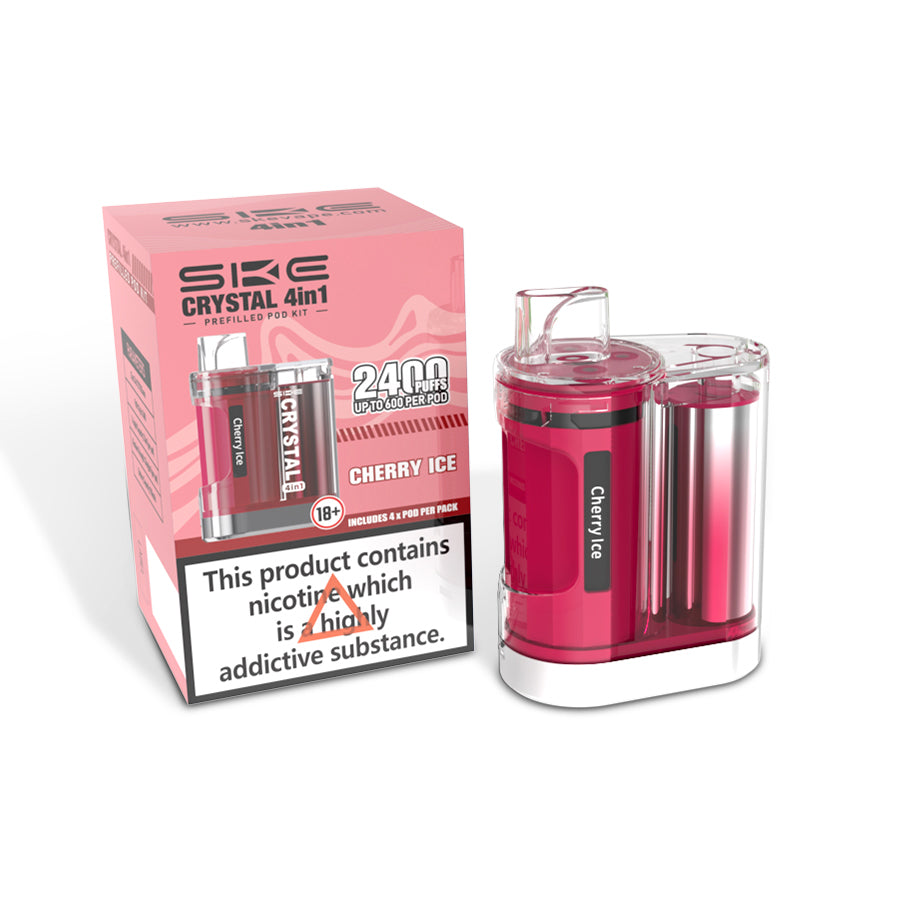 SKE CRYSTAL 4in1 2400 Pre Filled Pod Kit