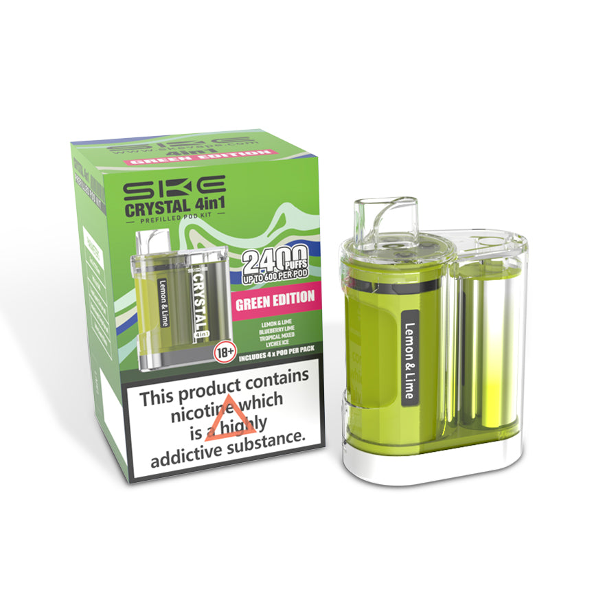 SKE CRYSTAL 4in1 2400 Pre Filled Pod Kit