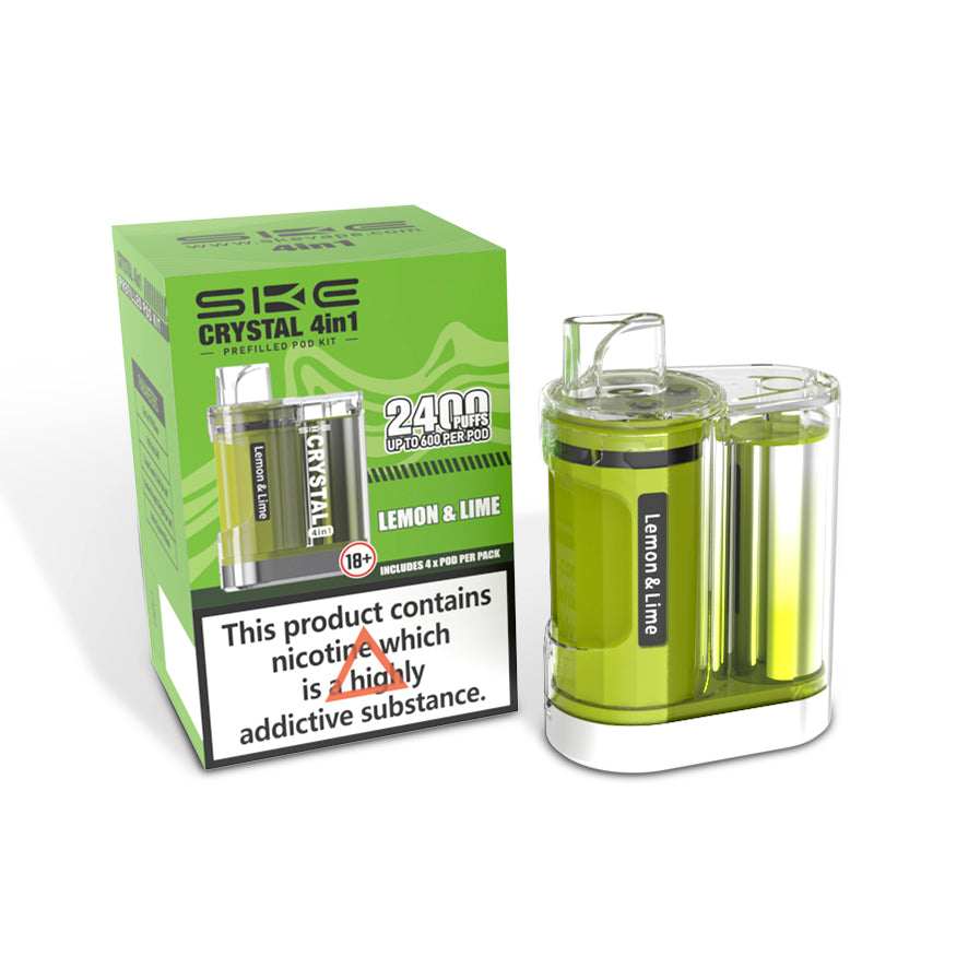 SKE CRYSTAL 4in1 2400 Pre Filled Pod Kit