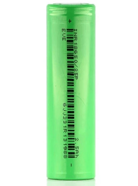 EVE 25P 18650 Battery 2500mAh