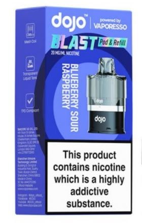 DOJO BLAST 6000 Pod (Powered by Vaporesso) & Refill