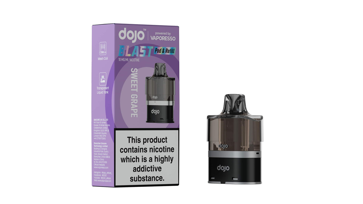 DOJO BLAST 6000 Pod & Refill (Powered by Vaporesso)