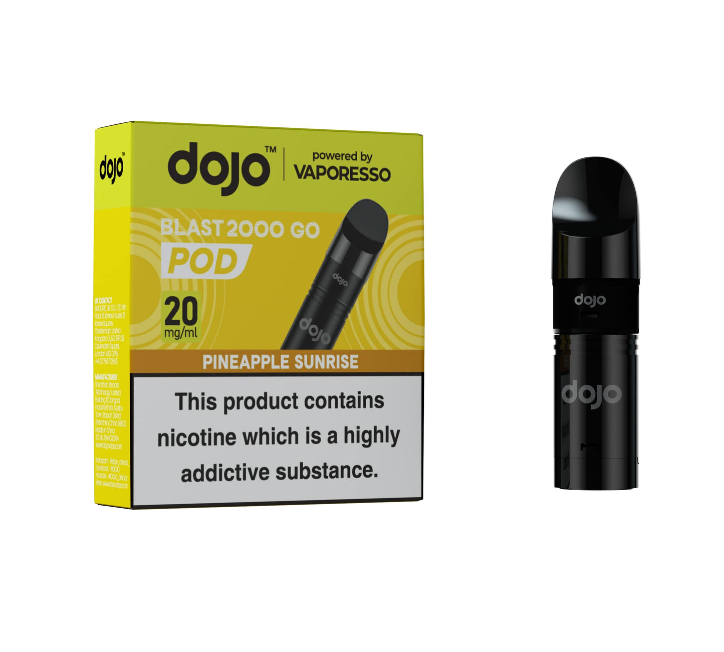 DOJO BLAST 2000 Go Pod & Refill (Powered by Vaporesso)