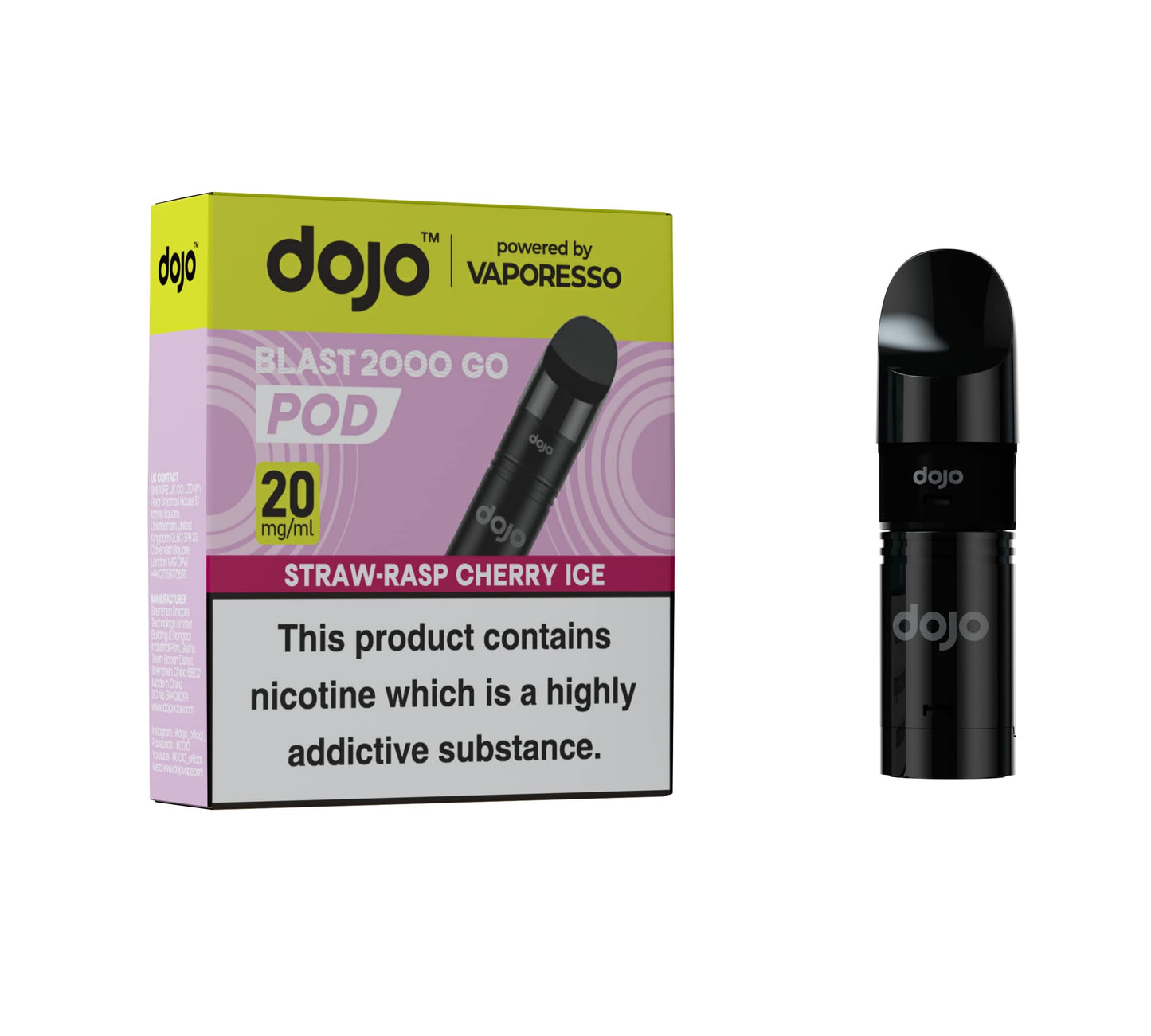 DOJO BLAST 2000 Go Pod & Refill (Powered by Vaporesso)