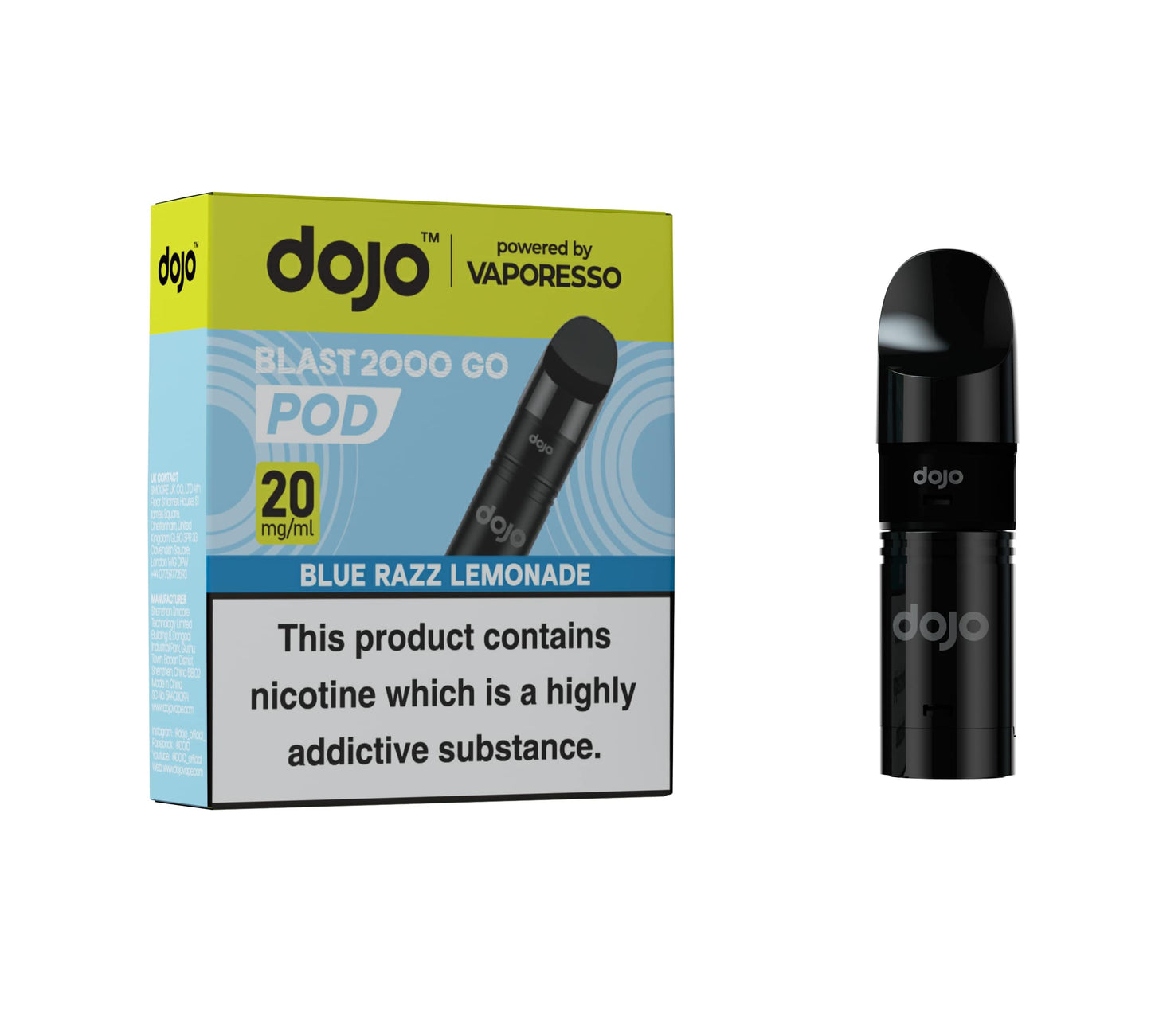 DOJO BLAST 2000 Go Pod & Refill (Powered by Vaporesso)