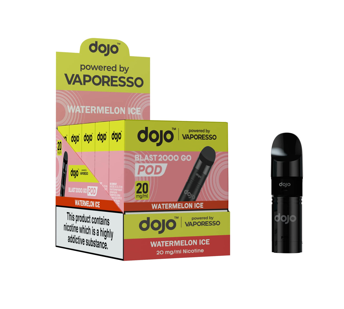 DOJO BLAST 2000 Go Pod & Refill (Powered by Vaporesso)