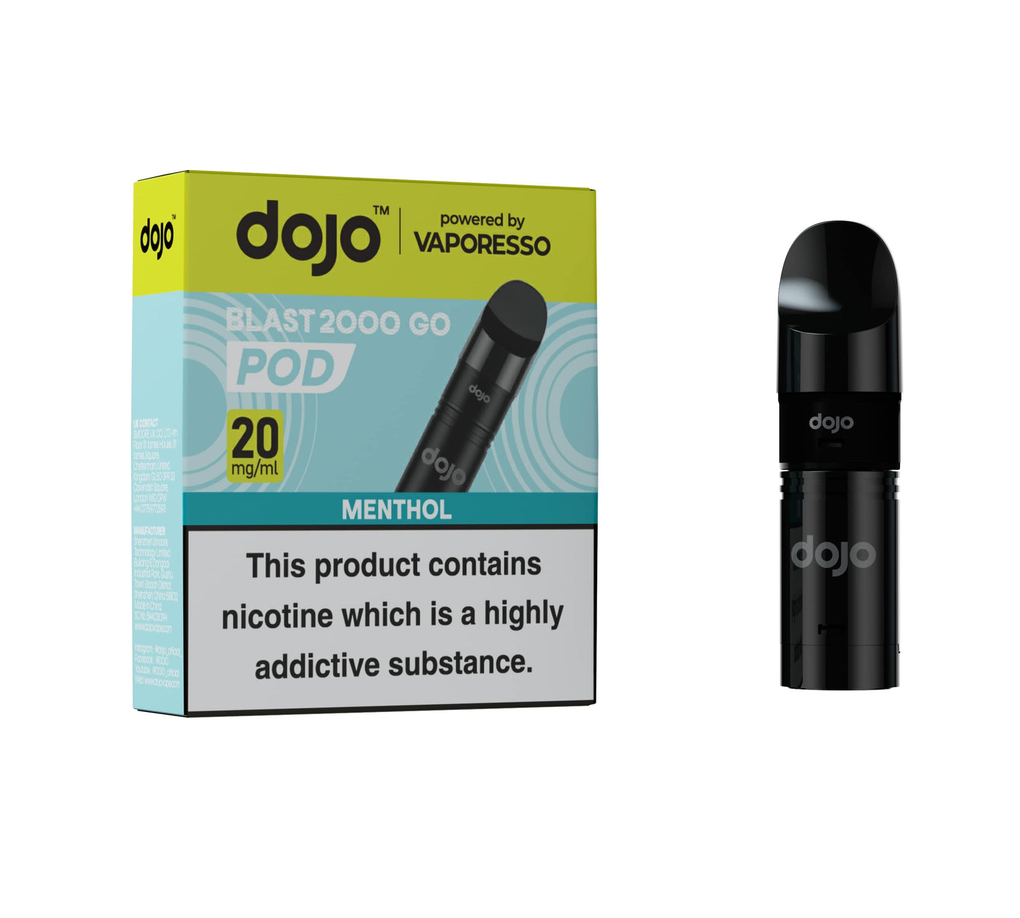DOJO BLAST 2000 Go Pod & Refill (Powered by Vaporesso)